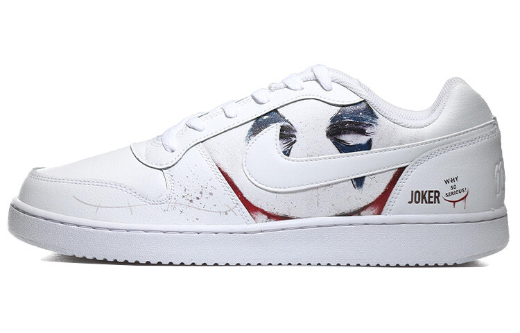 

Кроссовки Nike EBERNON Skateboarding Shoes Men Low-top White, белый