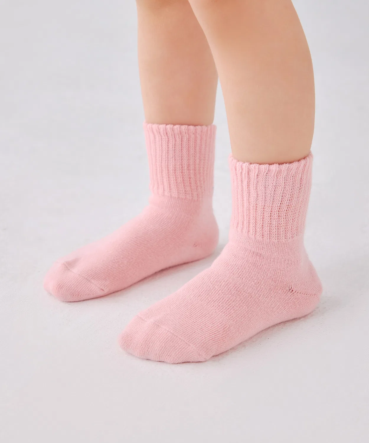 Носки детские мягкие Comfort Fit, 8 цветов, светло-розовые