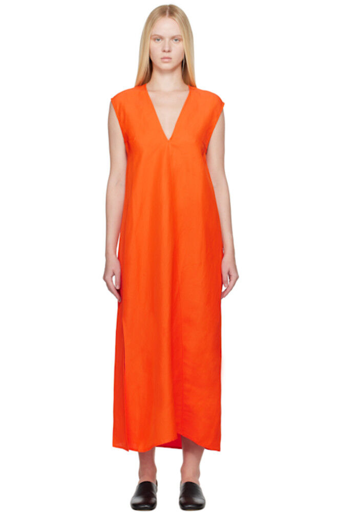 

Льняное платье миди Orange Lise Studio Nicholson