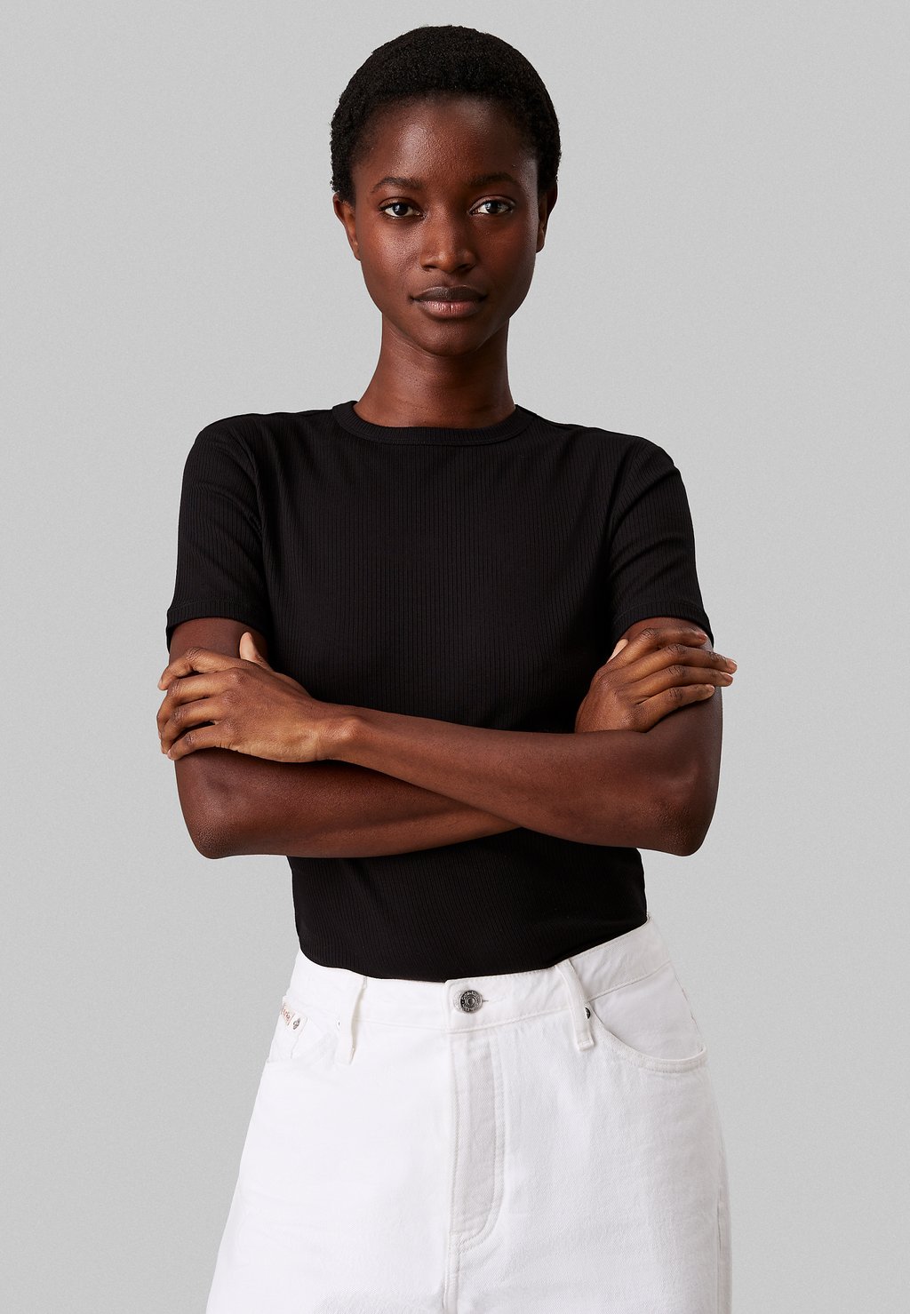 

Базовая футболка SLIM Calvin Klein, черный