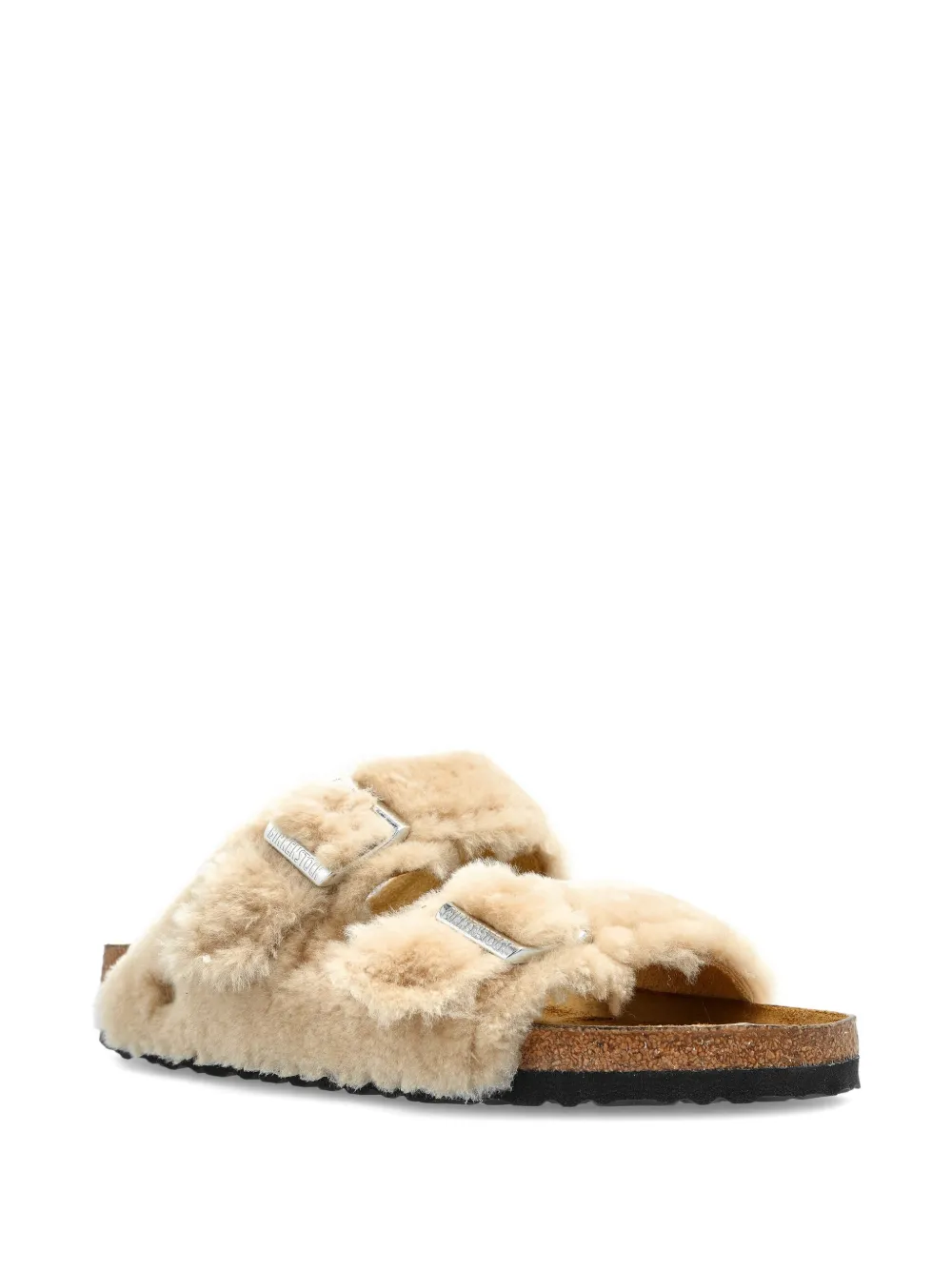Босоножки Arizona на плоской подошве с ремешками и пряжками Birkenstock, нейтральный — фото 2