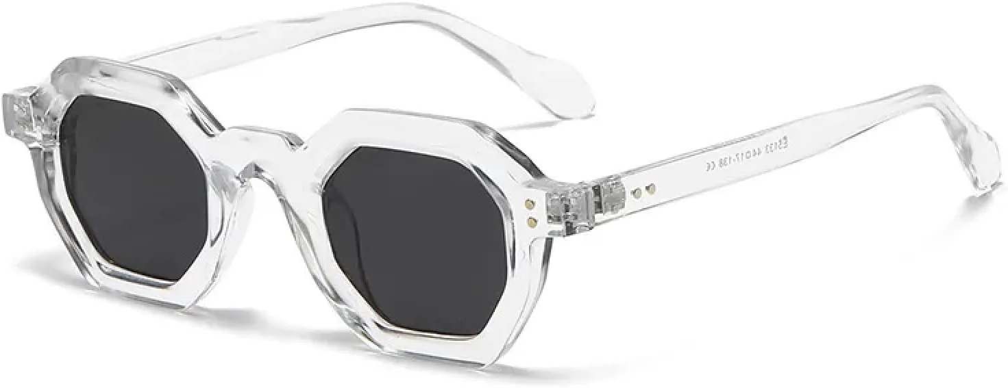 

Винтажные сексуальные солнцезащитные очки для женщин и мужчин, роскошные, модные, в маленькой оправе, с защитой от УФ-излучения UV400 TVTBBVV, C4clear-black