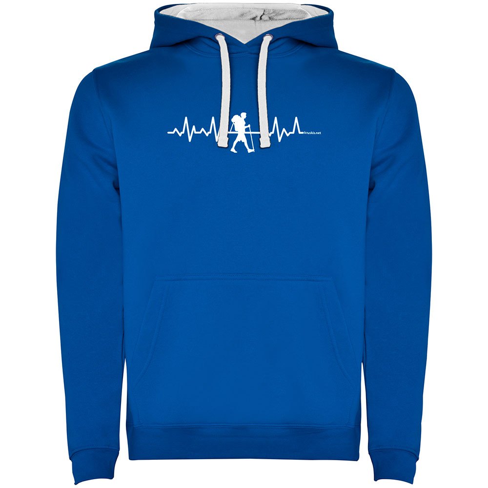 

Худи Kruskis Trekking Heartbeat Two-Colour, синий