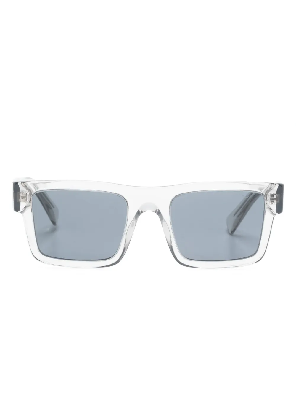 

Очки в квадратной оправе Prada Eyewear, нейтральный
