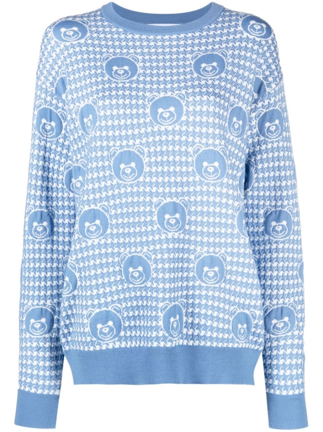 

Moschino джемпер Teddy Bear из вирджинской шерсти, синий