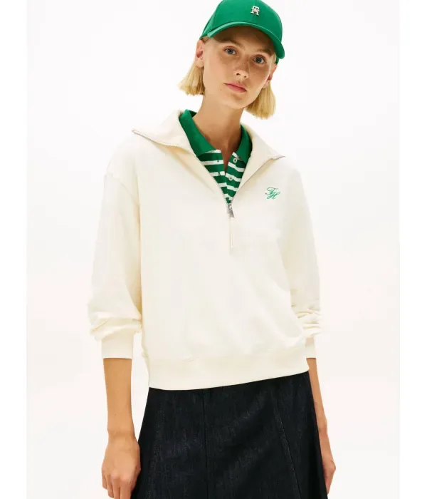 Толстовка TERRY regular fit Tommy Hilfiger, кремовый