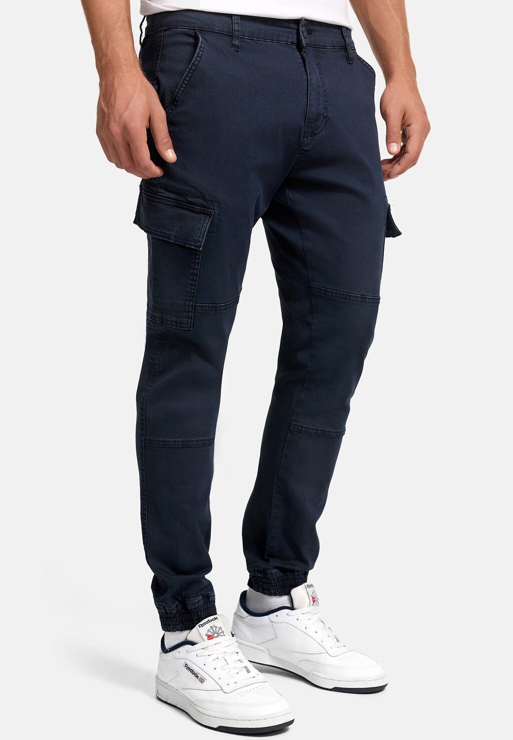 

Брюки карго AUGUST INDICODE JEANS, темно-синий