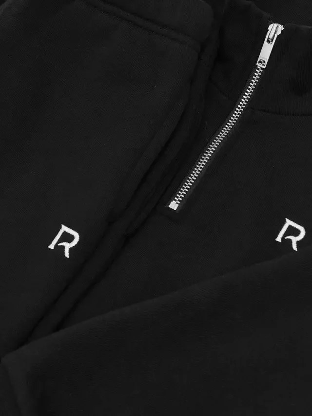 Детский спортивный костюм Sulley из хлопковой смеси Reiss, Black — фото 4