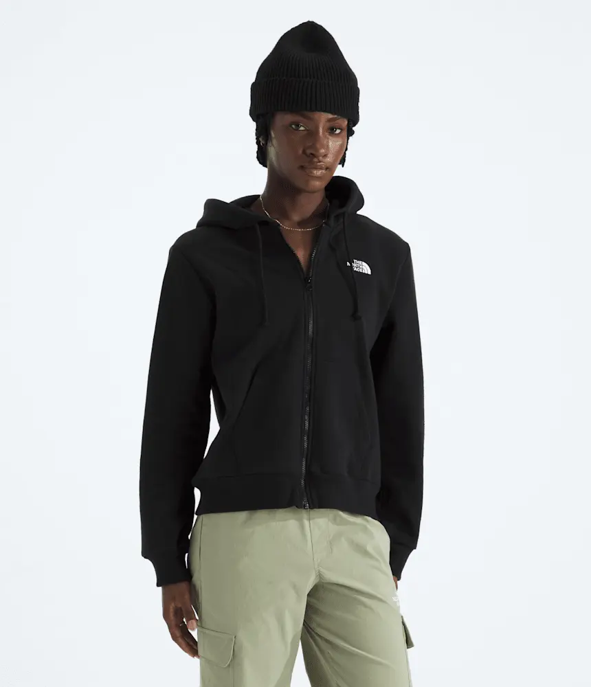 

Женская толстовка с капюшоном Evolution Simple Dome на молнии The North Face, TNF Black