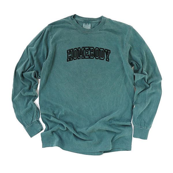 

Вышитая домашняя футболка с длинным рукавом garment dyed Simply Sage Market, Blue Spruce, Зеленый, Вышитая домашняя футболка с длинным рукавом garment dyed Simply Sage Market, Blue Spruce