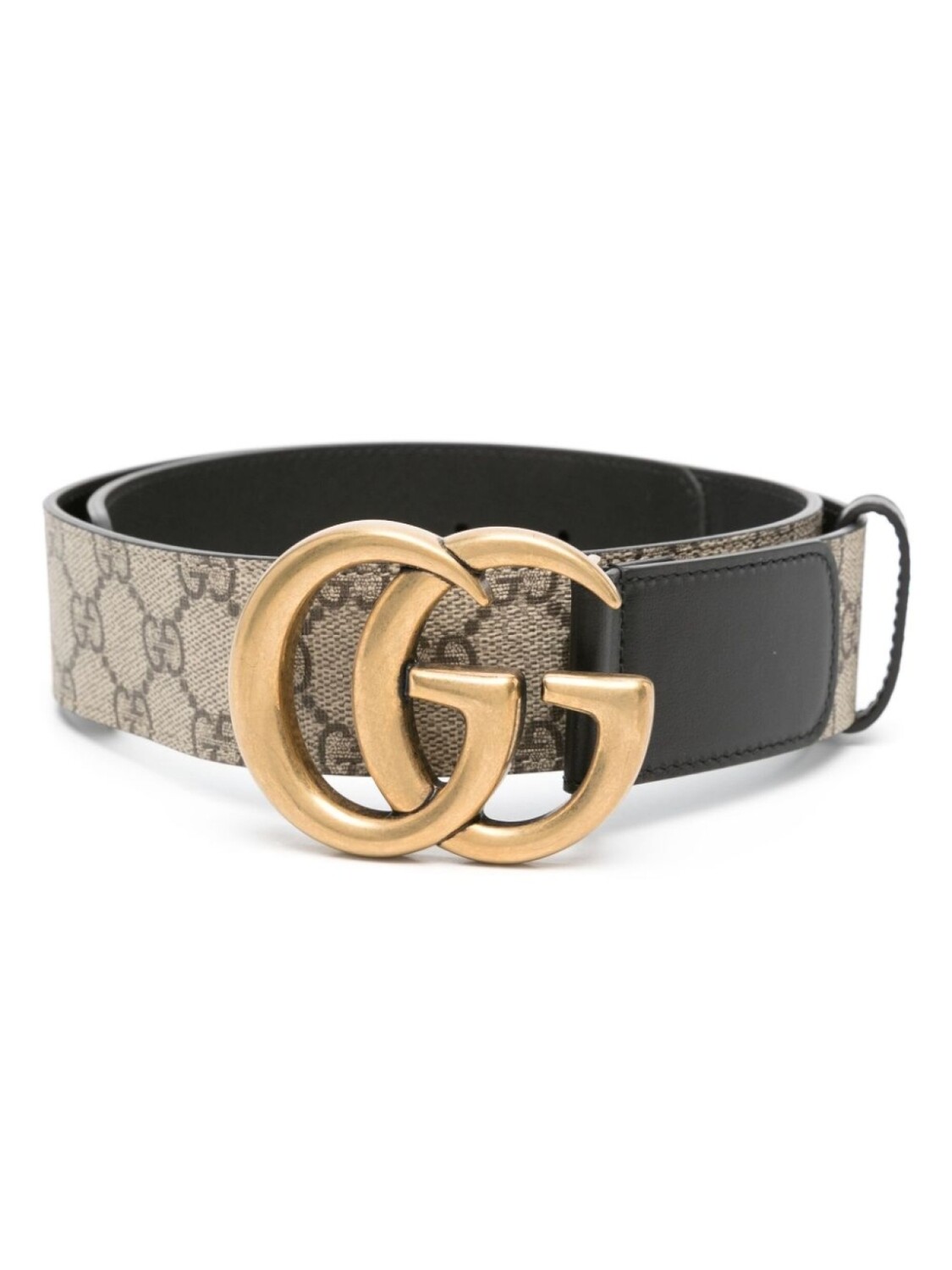 

Gucci ремень GG Marmont с узором GG Supreme, нейтральный цвет