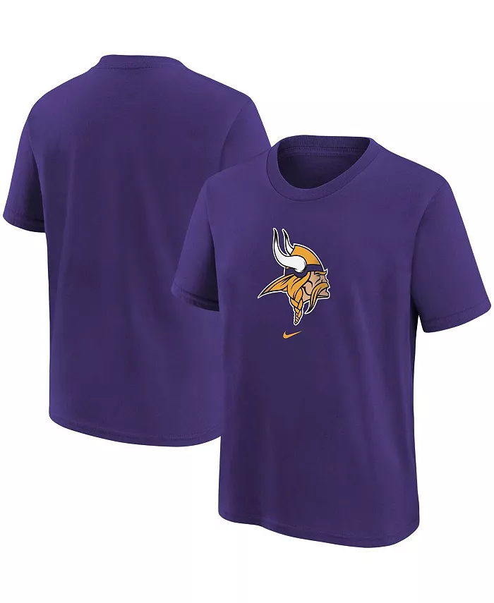 Футболка Big Boys Purple с логотипом Minnesota Vikings Nike — фото 4