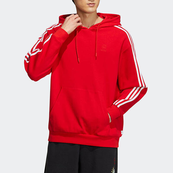Толстовка с капюшоном neo cny Толстовка Adidas, красный — фото 2