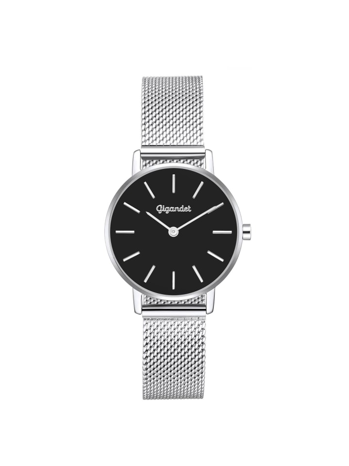 

Gigandet Кварцевые часы "MINIMALISM" в серебристо-черном цвете