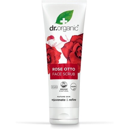 

Скраб для лица Rose Otto отшелушивающий для зрелой кожи 125мл, Dr Organic, Серый, Скраб для лица Rose Otto отшелушивающий для зрелой кожи 125мл, Dr Organic