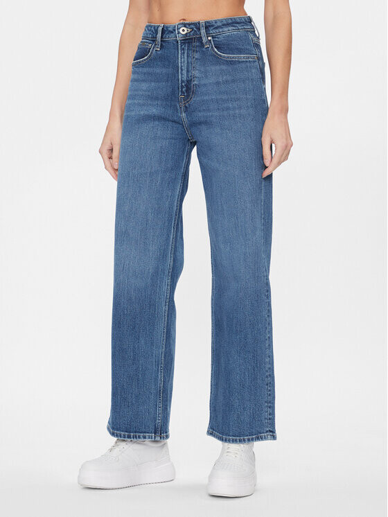 

Джинсы широкие Pepe Jeans, синий
