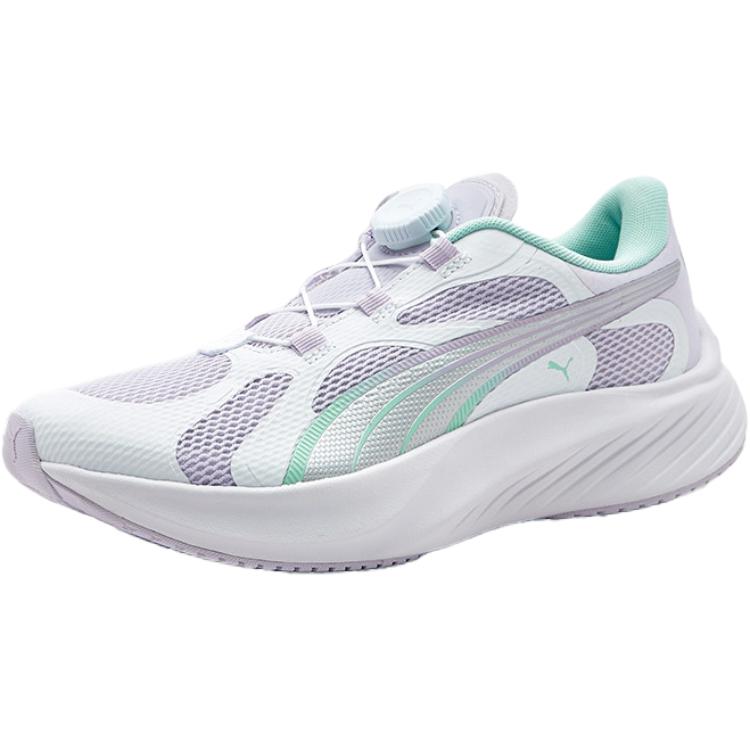 

Кроссовки для бега Pounce Lite Low Top для детей и подростков PUMA, фиолетовый/белый
