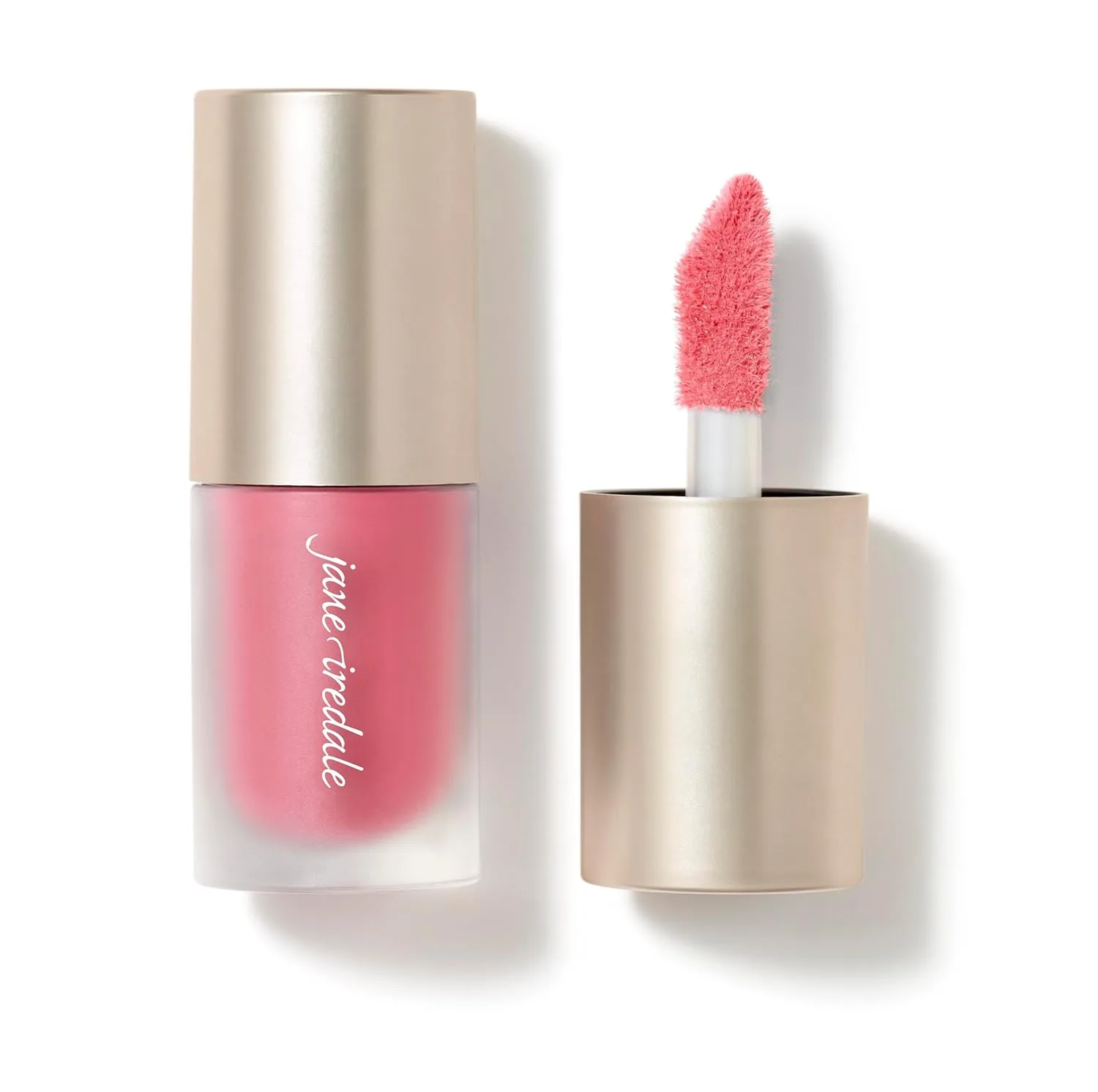 Жидкие румяна Jane Iredale ColorLuxe, легкая, стойкая формула с возможностью наслаивания, обеспечивают легкий и регулируемый румянец, протестировано дерматологами, подходит для веганов., Heartbreaker