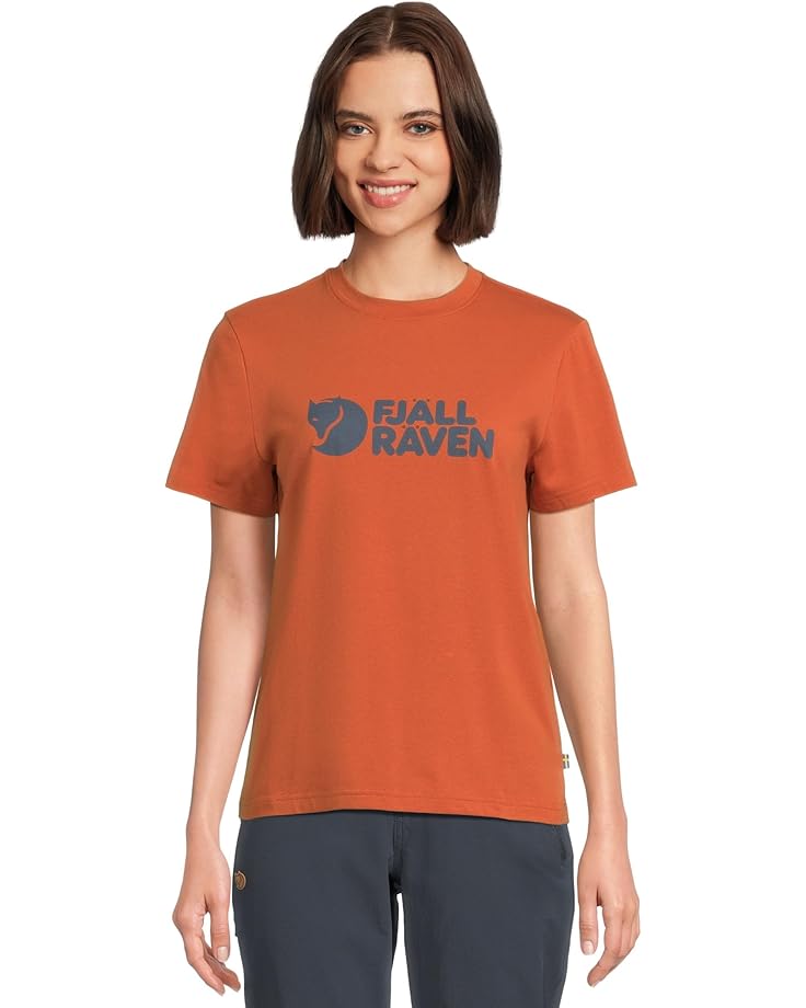 

Футболка Fjällräven Logo Tee, цвет Terracotta Brown