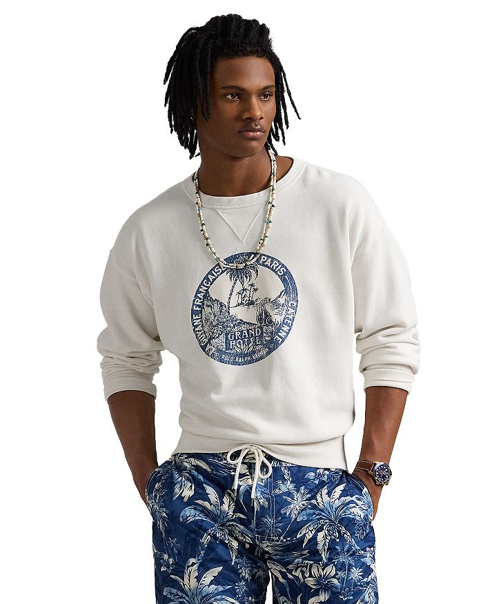 

Графическая толстовка Polo Ralph Lauren, белый