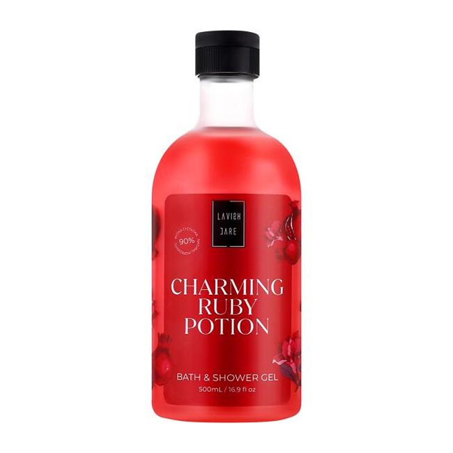 

Гель для ванны и душа Lavish jare charming ruby potion Lavish Care, 500 мл