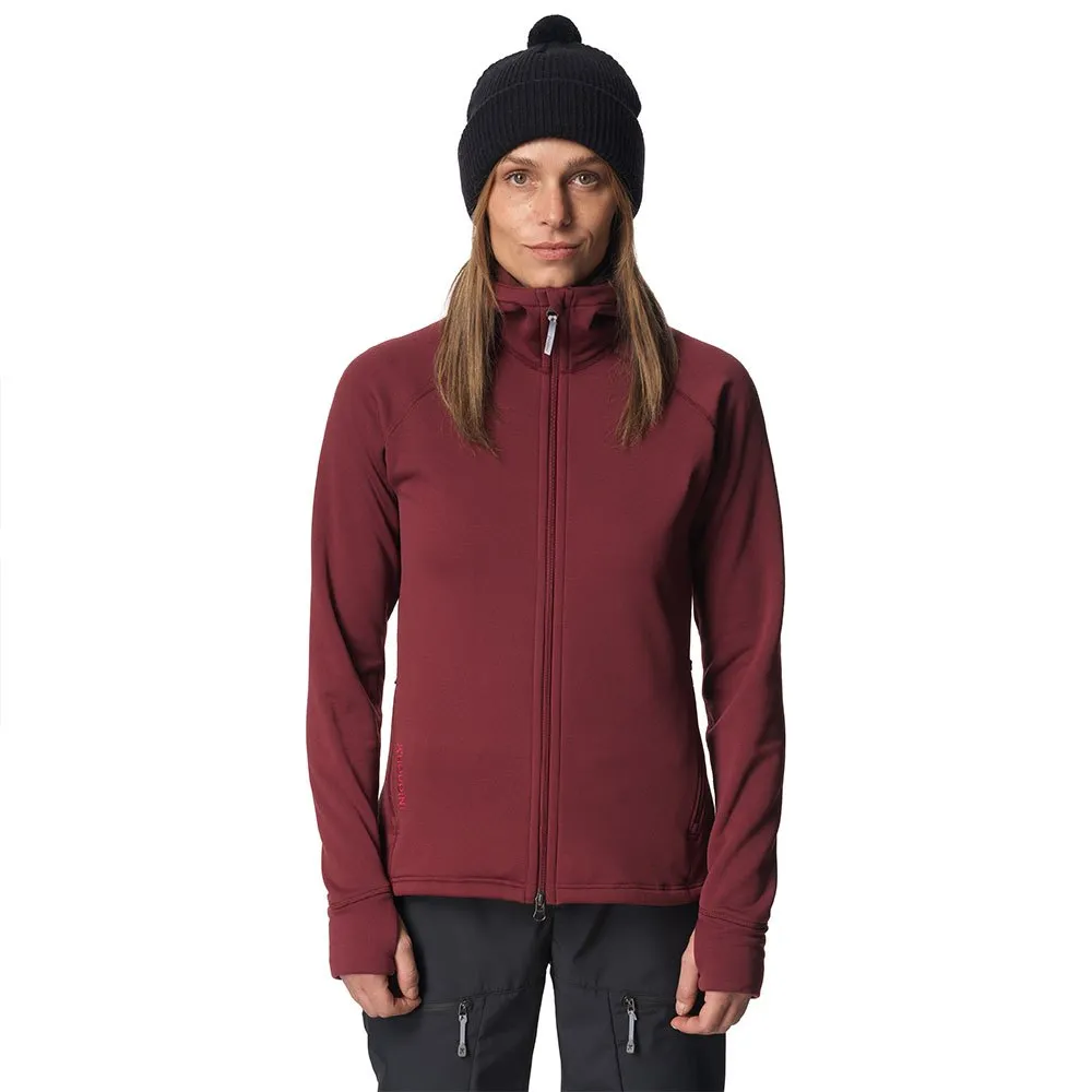 

Толстовка Houdini Power full zip, красный