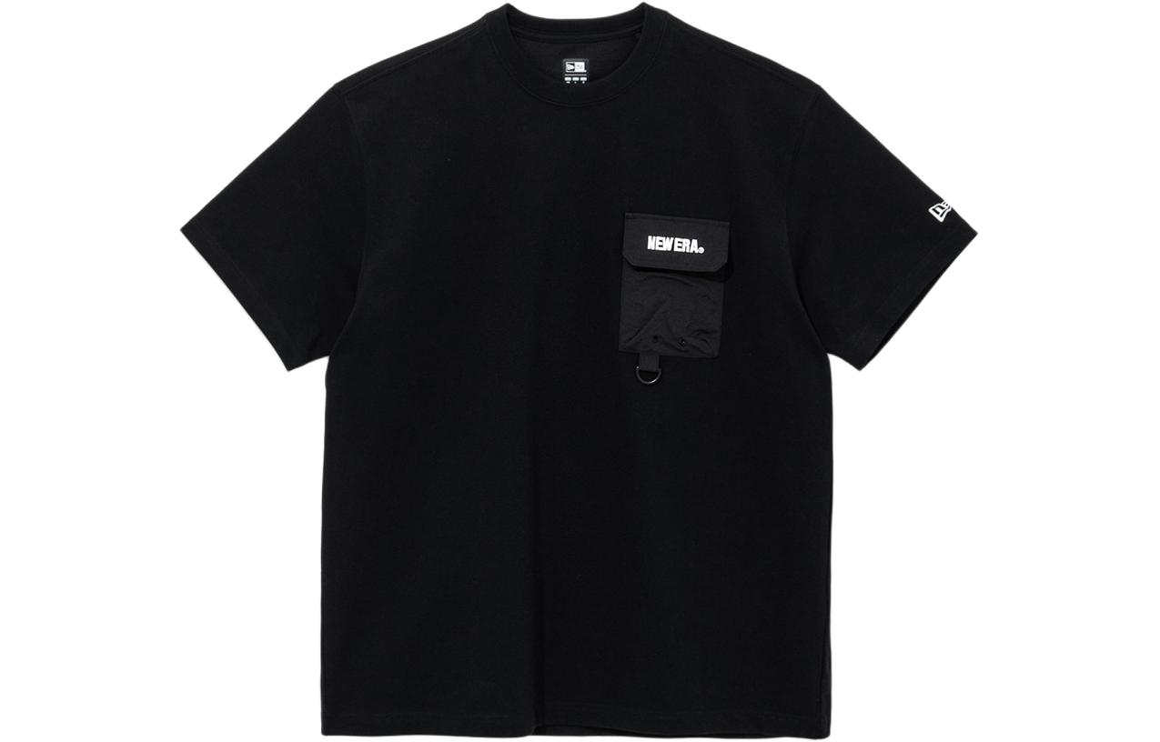 

New Era Футболка унисекс черная SS24, Черный, New Era Футболка унисекс черная SS24