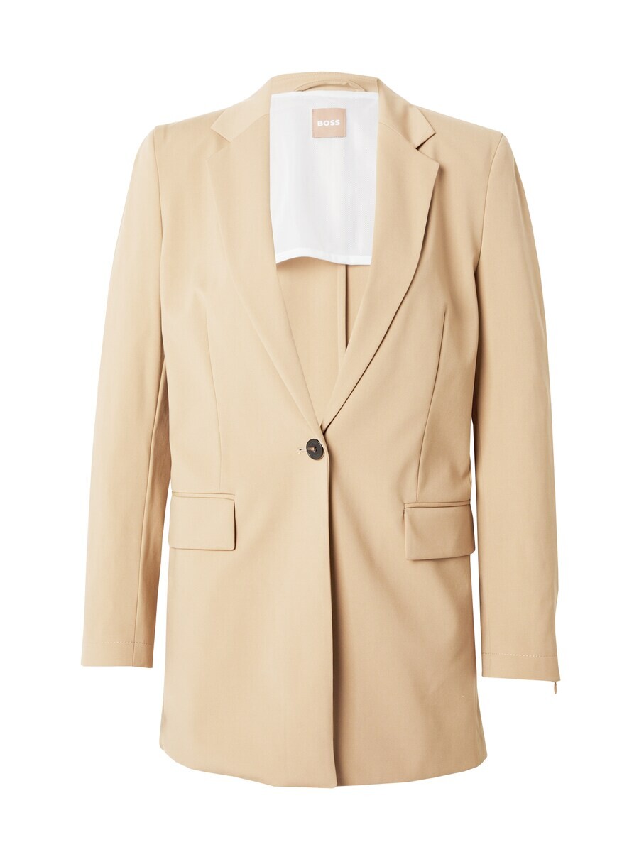 

Классический блейзер BOSS Blazer Jexotta, бежевый