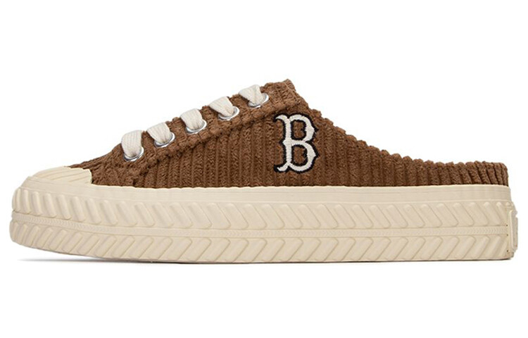 

Кроссовки MLB Playball Mule Skateboard Shoes Unisex Low-Top Brown, Серый, Кроссовки MLB Playball Mule Skateboard Shoes Unisex Low-Top Brown