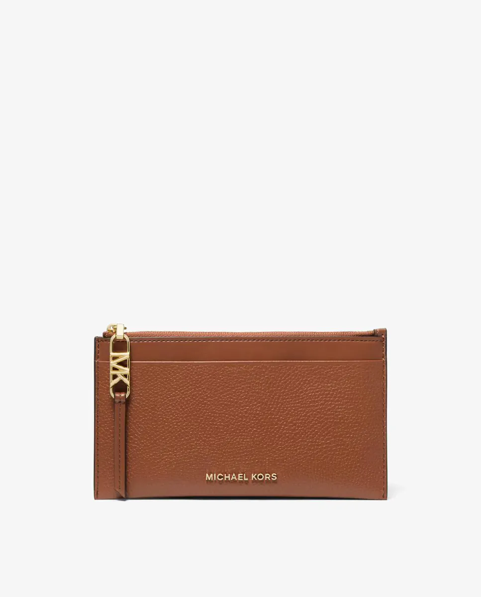 

Женская визитница из зерненой кожи Michael Michael Kors, коричневый