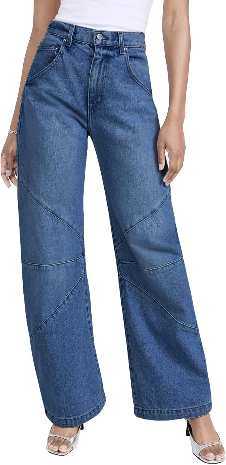 

Kedera женские джинсы baggy wide leg barrel jeans