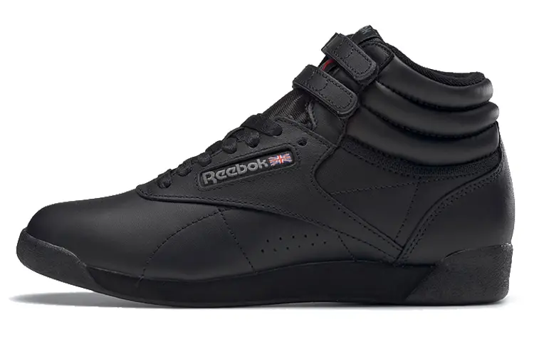 

Кроссовки Reebok Freestyle Hi Triple Black Women's, Черный, Кроссовки Reebok Freestyle Hi Triple Black Women's