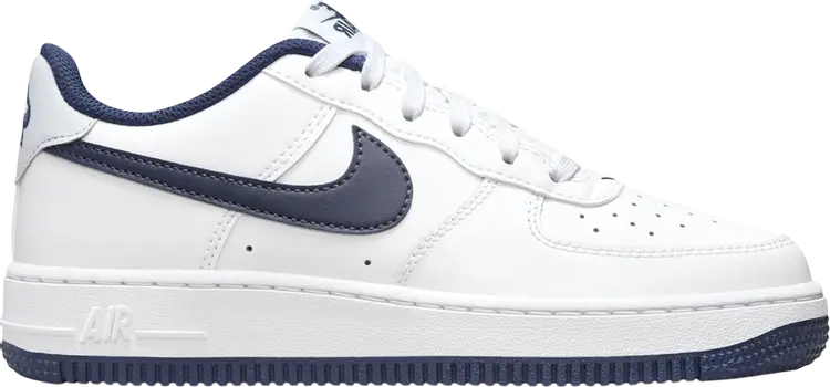 

Кроссовки Air Force 1 GS 'White Midnight Navy', белый