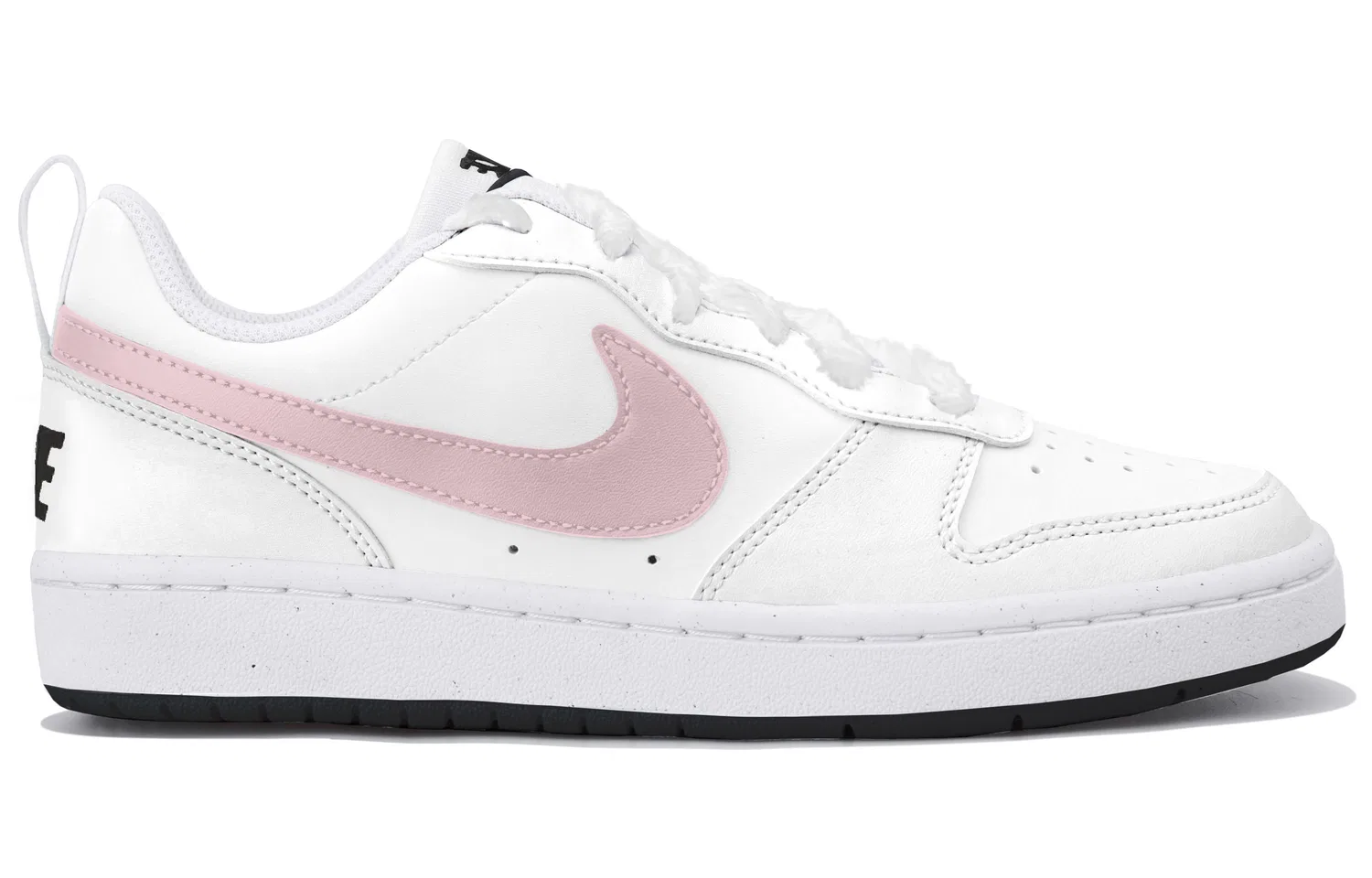 Кроссовки скейтбордические Court Borough 2 Low top White Pink для подростков Nike — фото 3