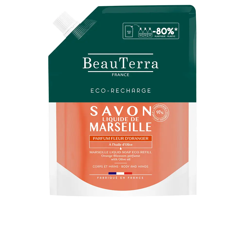 

Гель для душа Marseille jabón flor de naranjo Beauterra, 900 мл.
