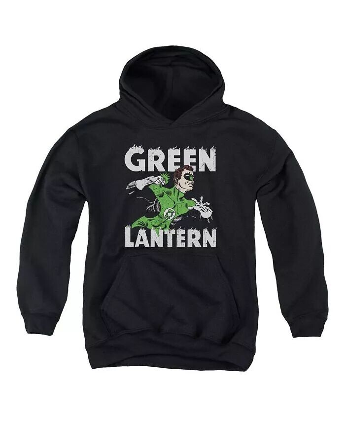 

Толстовка с капюшоном Hal Power Pull Over Hoodie для мальчиков и девочек DC Comics, черный