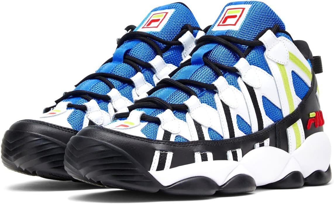 Мужские кроссовки Fila Stackhouse Spaghetti, белый/черный/синий — фото 4