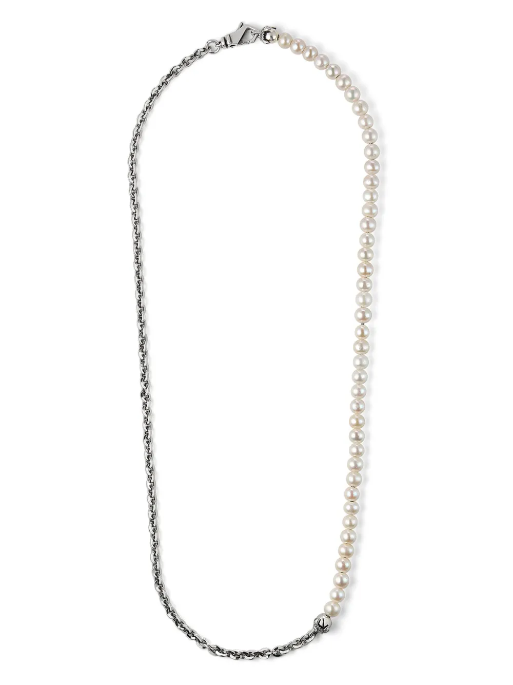 

Цепочка на шею Half Pearl Emanuele Bicocchi, серебяный
