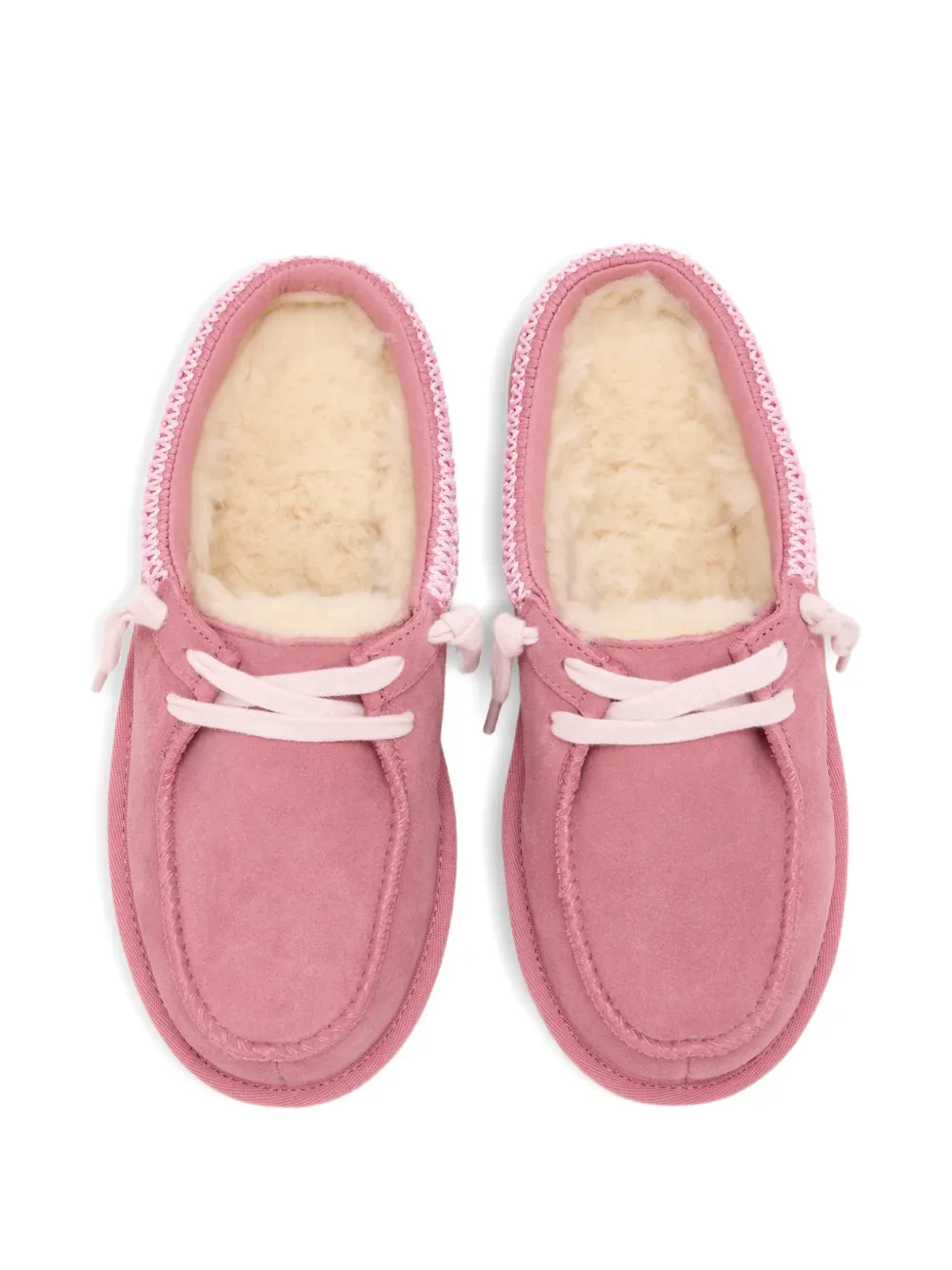 Мюли на шнуровке Tasman UGG Kids, розовый — фото 3