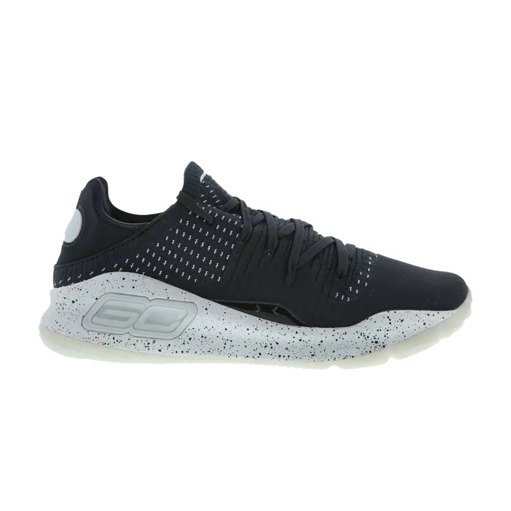 

Кроссовки Curry 4 Low Under Armour, черный