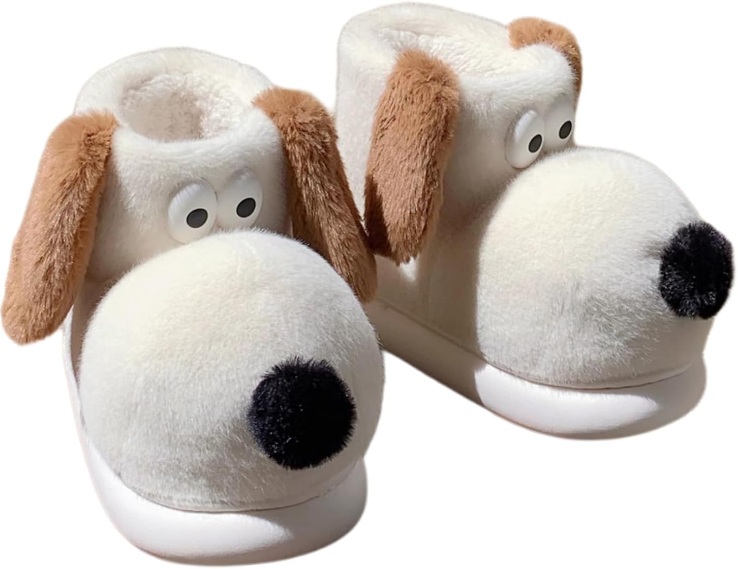 

Милые пушистые домашние тапочки YPNMR для женщин и мужчин, зимние теплые тапочки для дома для пары, для использования внутри и снаружи, белый