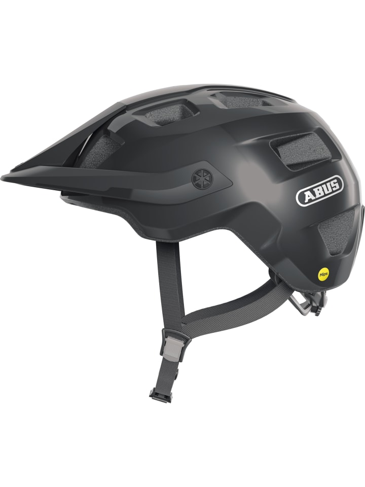 

ABUS Велосипедный шлем Hyban 2.0 MIPS в глянцевом черном цвете