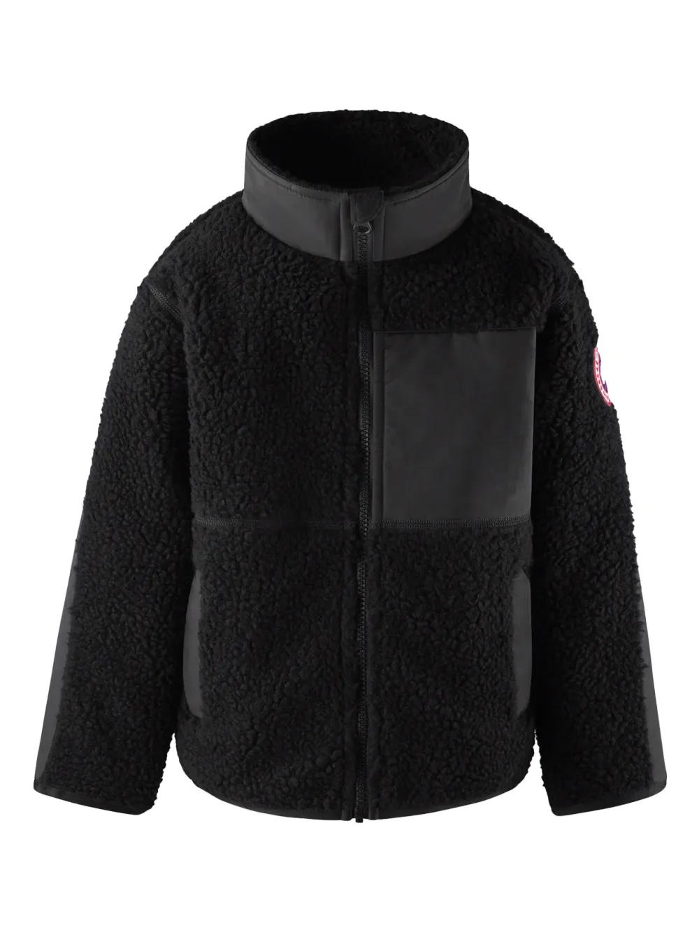

Куртка со вставками Canada Goose Kids, черный