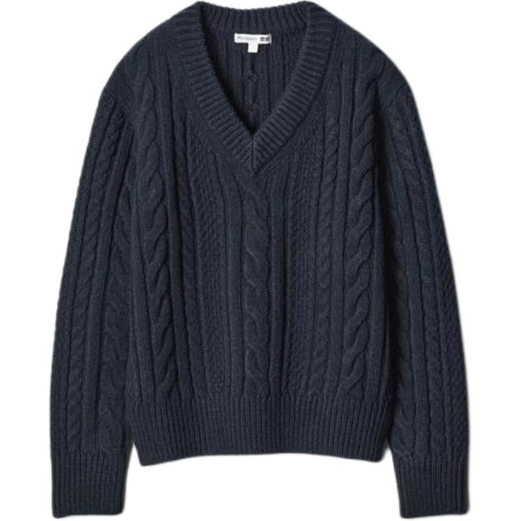 UNIQLO Jw Anderson X JWANDERSON совместный топ для женщин Navy Blue — фото 3