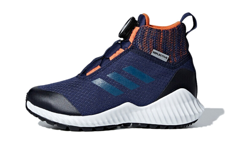 

Fortatrail Kids Кроссовки детские высокие синие/черные/белые/оранжевые Adidas
