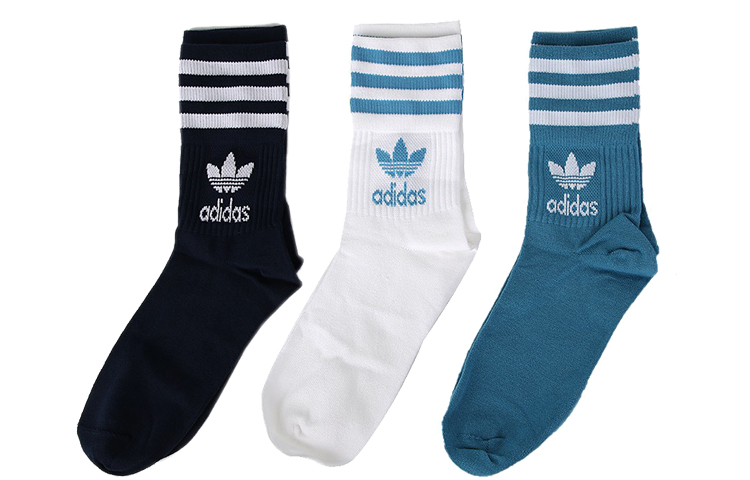 

Унисекс баскетбольный носок Adidas Originals, 3 Pack