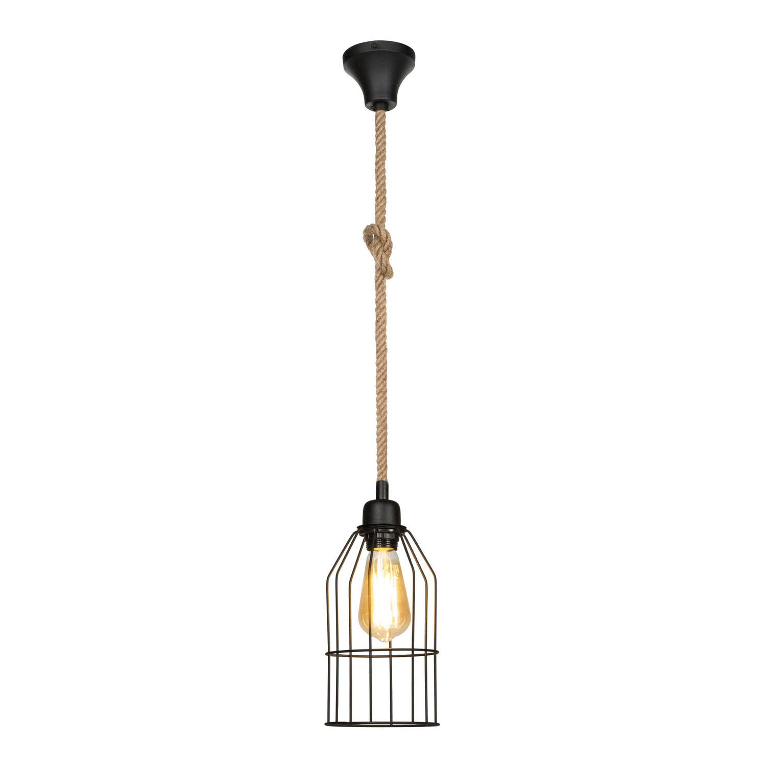 

Подвесной светильник lux.pro, 14x14x90 см, черный