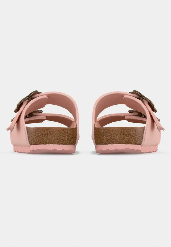 Детские узкие сандалии arizona с цветочной пряжкой Birkenstock, Light Rose — фото 4