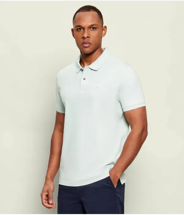 Полюс slim fit Calvin Klein, фисташковый