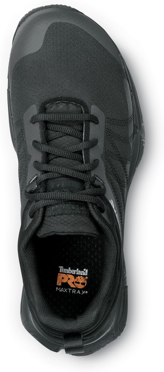 Мужские спортивные кроссовки Timberland PRO XR-1 MaxTrax Alloy Toe, Jet Black — фото 4